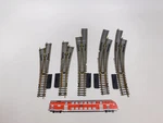 5X Roco H0 Switch/curved Switch, Light Defects/s.g., Ms/brass #CU899-0.5. Fixed Price $54.56.