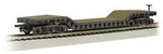 Bachmann 52' Flatcar W/no Load - Ho Scale Model Train Freight #18349. Fixed Price $31.79.