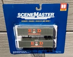Walthers 1/87 Ho Scale Emd Inc. Motor Service 40' Trailers 2-PACK # 949-2303 F/s. Fixed Price $14.48.