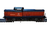 Lima 201628LG T43 Sj H0 Diesel Locomotive Analog Dc Lights, Orange/blue. Fixed Price $249.10.