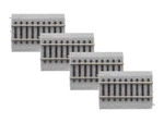 Lionel 8768034 Ho Scale 3" Straight Magnelock Track (4). Fixed Price $18.69.