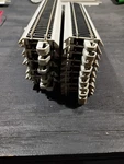 Used 10 Pack Of Bachmann Ho Ez Track Nickel Silver 9" Straight. Fixed Price $29.99.