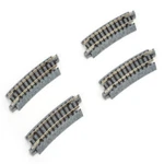 New Kato 249MM (9 3/4") Radius 15 Curve Pcs Unitrack Scale 20-101. Fixed Price $13.47.