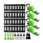Trekassy Tie-down Kit, 4 Pack 16" Rails With 12PCS E-trac.... Fixed Price $70.49.
