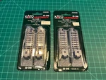(2 Pack Open Box + New) Kato 20-046 Unitrack 62MM 7/16" Bumper 2PCS. Fixed Price $19.99.