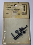 Grandt Line Products Inc. 3 Position Cast Iron Switch Stand 5061 Nip. Fixed Price $10.00.