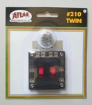 Twin Reversing Switches Ho Scale Atlas 210 Train Tracks Layout. Fixed Price $12.99.