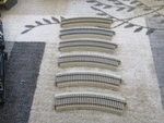 Helper 00259 6X 19" Radius Curve Track (10/15/24 #6). Fixed Price $35.00.