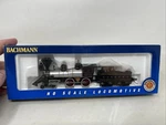 Ho Bachmann American 4-4-0 Atsf Locomotive W/tender #51102. Fixed Price $199.99.