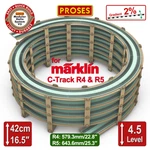 New! Proses 4,5 Level Helix For Marklin C-tracks Radius & / Grade 2%. Fixed Price $360.00.