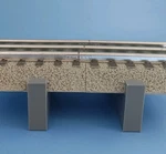 For Lionel O-gauge Riser Kit 15 Piece Fastrack. Fixed Price $15.49.