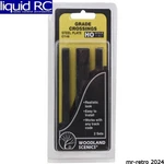 Woodland Scenics C1148 Ho Grade Crossing Steel Plates. Fixed Price $15.95.
