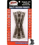 Atlas Ho Scale New 2024 Code 83 Track 25 Degree Diamond Crossing 573. Fixed Price $25.93.
