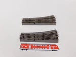 Rocoline H0 Dc 2X 42532 Turnout Tracks W/ Bed Wl 15 Mint. Fixed Price $46.90.