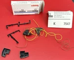 Marklin H0 7547 K-track Switch Lanterns (set Of 2) Plus Extra Part W/ Instruct. Fixed Price $19.99.