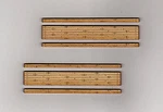 Blair Line Ho Wood Grade Crossing Kit PKG(2) 165. Fixed Price $8.98.