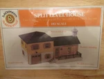 Vintage Scale Bachmann Plasticville Split-level House Model Sealed #45213. Fixed Price $22.00.