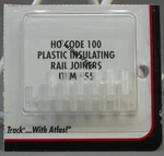 Atlas 55 Code 100 Insulated Rail Joiners (24). Fixed Price $29.52.