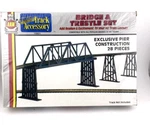 Vtg Ahm Railroad Bridge & Trestle Set 28 Pieces Ho Scale New Old Stock Nib. Fixed Price $20.00.