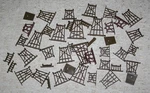 Ho Scale Track - Bachmann 42523 26 Wood Trestle Set Plus 18 Extra Pieces. Fixed Price $12.99.