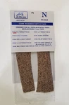 Bitty Lines (ibl) Scale Cork Roadbed Switch Pads Rh Medium Turnout. Fixed Price $10.00.
