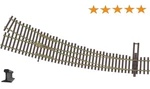 Walthers Ho Scale New Code Dc/dcc Right Curved Turnout 24/36 83068. Fixed Price $46.53.