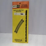 Atlas #2521 Gauge 11 Inch Radius Track (6 Pcs Pkg) 3 Length Nos. Fixed Price $7.95.