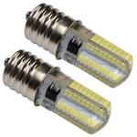 2-PACK 110V E17 Base Silicone Crystal Led Bulb Warm White For Ge WB36X0003 Light. Fixed Price $14.95.