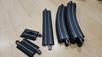 Ho Scale Bachmann E-z Track Lot Curves And Straights 11 Pieces. Fixed Price $25.00.
