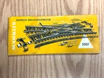 Vintage Marklin H0 5207 Double-slip Points. Fixed Price $39.00.