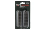 Scale Kato 2-120 Unitrack 114MM Straight (4 Pcs) HO15176. Fixed Price $10.99.