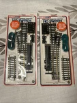 New Life Like Electric Remote Control Ho Train Switch Right 8604 & Left 8605. Fixed Price $25.00.