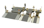 Sankei 1/220 Scale Miniature Art Petit Z Gauge Railroad Crossing Set MP01-108. Fixed Price $32.59.