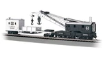 Bachmann 16102 250-TON Steam Crane & Boom Tender Santa Fe Ho Scale. Fixed Price $64.99.