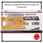 Rokuhan Z Gauge R063 Rail D Single Wire Crossing Sets From Japan New. Fixed Price $243.99.