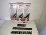 Piko Ho Lot 11 Straight Rail 55202 + 55201 With 3 Box Nice Condition. Fixed Price $29.06.