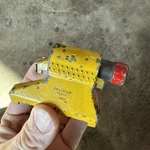 American Flyer Yellow Bumper Prewar PA9717. Fixed Price $60.00.