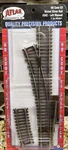 Atlas Ho #542 Manual Left Hand Turnout Code 83 Nickel Silver Nip. Fixed Price $19.99.