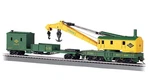 Bachmann 16110 Ho Scale Reading 250 Ton Crane & Boom Tender. Fixed Price $64.99.