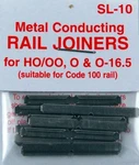 Peco Ho Scale New 2024 Code 100 Nickel Silver Rail Joiners Pieces SL-10. Fixed Price $22.31.