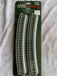 Kato Ho Unitrack 730MM 28 3/4 Inch (22.5) Radius Curved (4 Pcs) 2-240. Fixed Price $18.79.