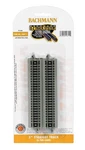 Bachmann Trains Snap-fit E-z Track 5 Straight (6/CARD) Nickel Silv.... Fixed Price $19.21.