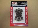 Atlas #575 Ho-scale Code 83 Nickel Silver Snap-track 45-DEGREE Crossing. Fixed Price $12.99.