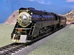 Ho Bachmann 4-8-4 GS4 Steam Locomotive Southern Pacific #4459 Dcc War Baby Black. Fixed Price $250.00.