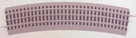Lionel 6-12041 O-72 Curved 22.5 Degree Fastrack Section. Fixed Price $9.25.