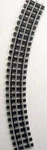 Gargraves 54-202-S Regular Stainless 54" Curve Plstc Tie Sectional Track. Fixed Price $12.99.