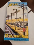 Vintage Atlas Scale 12 Telephone Poles #775 Original Box. Fixed Price $10.00.