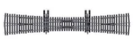 Peco Streamline SL-U8363 Ho Scale Code #6 Unifrog Double Slip Switch. Fixed Price $131.99.