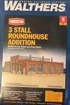 Walthers Cornerstone Scale 3-STALL Modern Roundhouse Kit 933-3261. Fixed Price $60.00.