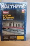 Ho Scale Walthers, Station Platform Kit With Led Lights, #933-3391 Bnos. Fixed Price $56.00.